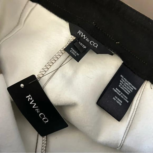 NWT RW&Co faux leather leggings XS - Picture 4 of 8